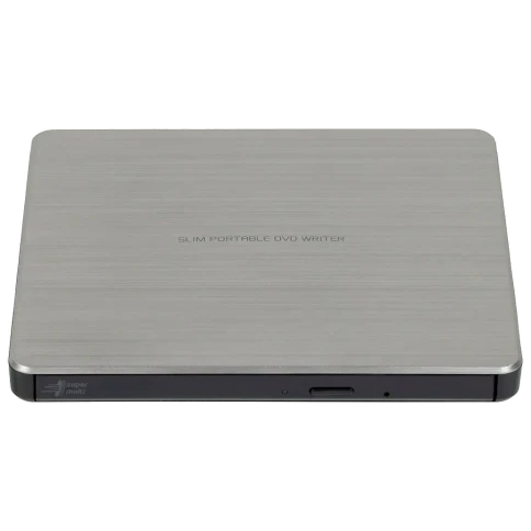 Оптический привод/ LG DVD-RW ext. Silver Slim Ret. USB2.0 (3.0 compatible) фото 1
