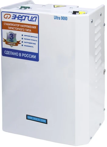 Стабилизатор ЭНЕРГИЯ  9 000 ВА серии Ultra/ Stabilizer ENERGY 9,000 VA Ultra series фото 3