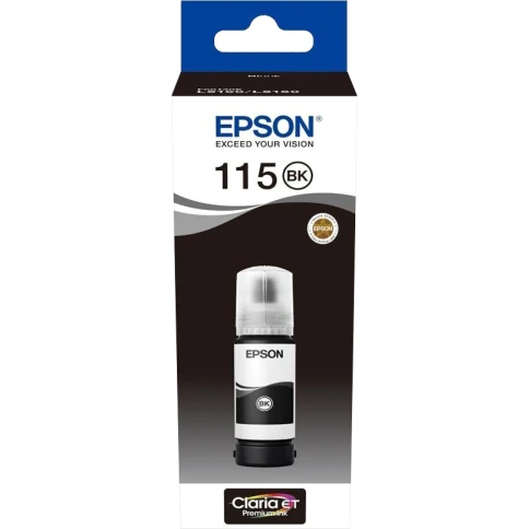 Чернила/ Epson 115 EcoTank Pigment Black ink bottle фото 2