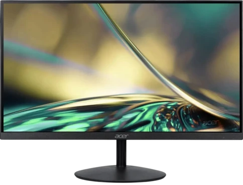 Монитор/ ACER SA322QAbmix 31,5'', ZeroFrame, UltraThin Black, 16:9, IPS, 1920x1080, 1 / 4ms, 300cd, 75Hz, 1xVGA + 1xHDMI (1.4) + SPK + Audio Out, Speakers 1Wx2, sync: FreeSync, Vesa:75x75 фото 1