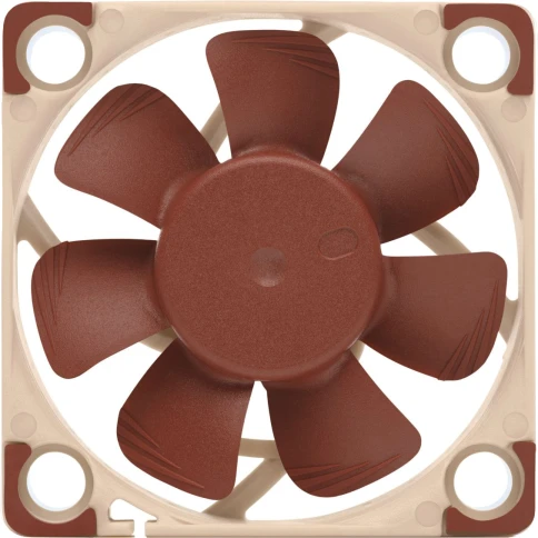 Кулер для корпуса/ Case Cooler Noctua NF-A4x10 5V PWM (40x40x10mm, 4-pin PWM, 5.2CFM, 19.6dBA, 5000RPM, Beige/Brown) фото 3