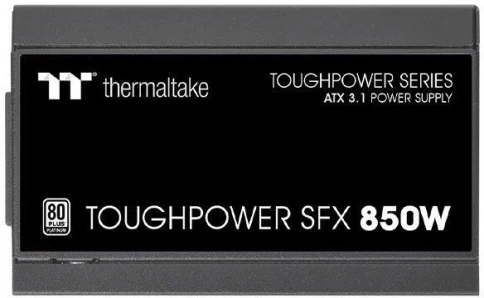 Блок питания Thermaltake SFX 850W Toughpower SFX850 Gen.5 80+ platinum (20+4pin) APFC 90mm fan 8xSATA Cab Manag RTL [PS-STP-0850FNFAPE-1] фото 3