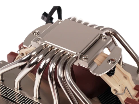 Кулер для процессора/ CPU Cooler Noctua NH-D15 (183W, 4-pin PWM, 165mm, Al/Cu, 6x6mm, 2x140mm, 82.43CFM, 24.6dBA, 1500RPM, S: 1851/1700/1200/115X, AM5/AM4, Beige/Brown) фото 2