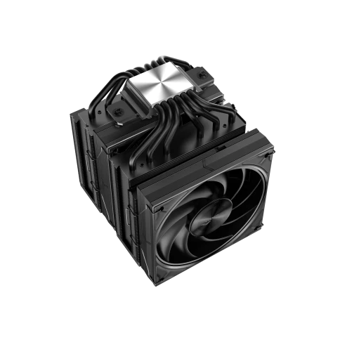 Кулер для процессора/ CPU Cooler SAMA A60B (265W, 4-pin PWM, 156.5mm, 6x6mm, 2x120mm, 78CFM, 29dBA, 2200RPM, S: 1851/1700/1200/115X, AM5/AM4, black) фото 6