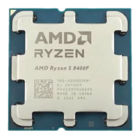 Процессор/ CPU AM5 AMD Ryzen 5 8400F (Phoenix, 6C/12T, 4.2/4.7 GHz, 16MB, 65W) OEM фото 1