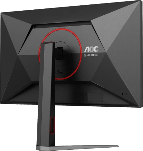 AOC Q27G4/D 27" 2560x1440, IPS, 200Hz, 80M:1, 250cd, 0.3 ms, HDMI 2.0, DisplayPort 1.4, Height adj 130, pivot, VESA 100, 3Y, Black/Red фото 9