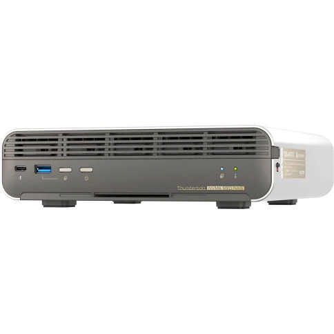 Сетевое хранилище без дисков/ SMB QNAP TBS-h574TX-i3-12G 5-bay E1.S or M.2 2280 PCIe NVMe, Intel Core i3-1320PE 8C(4P+4E)/12T up to 4.50GHz, 12 GB RAM, 1 x 10 GBASE-T, 2xUSB 3.2 Gen 1 port, 1xUSB 2.0 port, HDMI Output фото 4