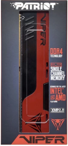 Оперативная память DDR4 32Gb 3200MHz Patriot PVE2432G320C8 Viper Elite II RTL Gaming PC4-25600 CL18 DIMM 288-pin 1.35В с радиатором Ret [PVE2432G320C8] фото 12
