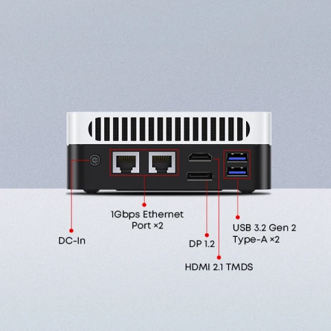 Компьютер/ Chuwi LarkBox X  Intel Core i3 1220P(1.5Ghz)/8192Mb/256SSDG фото 2