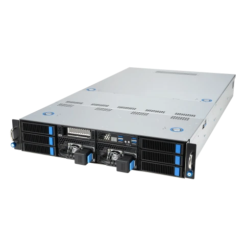 Серверная платформа/ ASUS ESC4000A-E12-SKU1, 2U GPU, 1 x SP5 LGA6096 EPYC 9004 (400W), 12DIMM DDR5, 2 x 2.5" SATA/SAS*/NVMe + 2 x 3.5" SATA/SAS*/NVMe + 2 x 3.5" SATA/SAS*,2 x GbE LAN (I350), 1+1 2600W фото 14