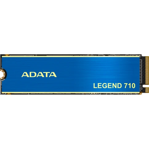 Твердотельный накопитель/ ADATA SSD LEGEND 710, 2048GB, M.2(22x80mm), NVMe 1.4, PCIe 3.0 x4, 3D NAND, R/W 2400/1800MB/s, IOPs 200 000/150 000, TBW 520, DWPD 0.23, with Heat Sink (3 года) фото 1