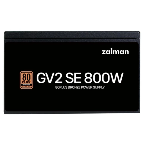 Блок питания ZALMAN ATX 800W 80+Bronze APFC 12cm fan GV2 SE 800W ZM800-GV2SE фото 6