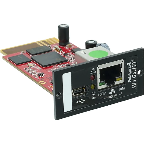 SNMP карта Megatec DA806 (NetAgentA) RJ45 ETH 1Gbit и mini USB фото 3