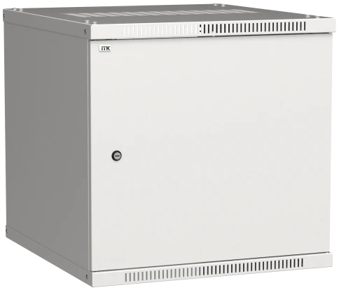 ITK Шкаф LINEA WE 12U 600x600мм дверь металл серый фото 1