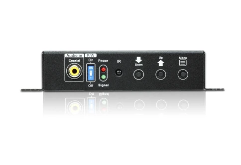 Конвертер с возможностью масштабирования, VGA+AUDIO=>HDMI, HD-DB15+MIM-JACK>HDMI, Female, Б.П. 5.3V, (1920x1200 DDC2B 1080p)/ VGA TO HDMI CONFERTER W/SCALER W/EU ADP фото 3