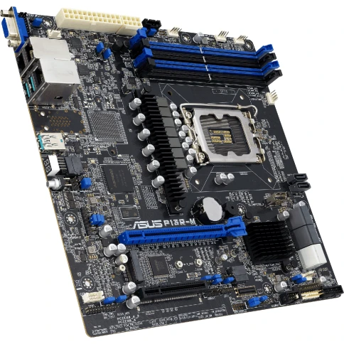 Материнская плата ASUS P13R-M LGA1700 mATX 4xDDR5 PCIEx16 PCIEx8 M.2 VGA 2хGLAN фото 3