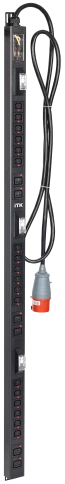 ITK BASE PDU PV1113 38U 3ф 32А 18C13 6C19 3м IEC60309 фото 1