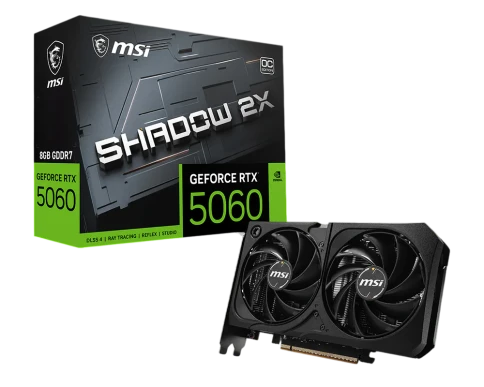 Видеокарта/ GeForce RTX 5060 8G SHADOW 2X MAX фото 1