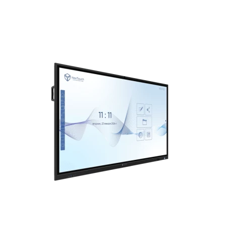 Интерактивный комплекс NextPanel 86/ Интерактивный комплекс NextPanel 86, 86", 4К (3840*2160), 450 кд/м2, 4000:1, IR, 10 мс, 20 касаний, WiFi-модуль, ОС Android, OPS: Intel Core, DDR4 8Гб, SSD 128Гб, Windows/Linux, динамики (2х16Вт), встроенная камер фото 3