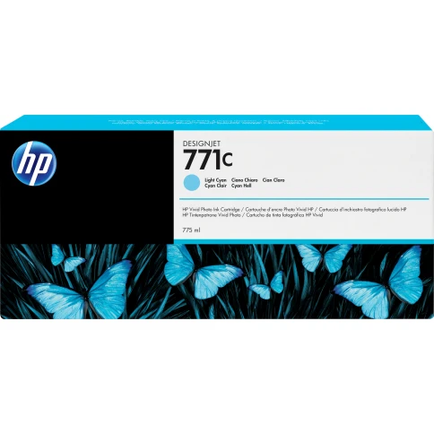 Картридж/ HP 771C 775ml Light Cyan Ink Cartridge фото 1