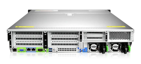 Серверная платформа/ Gooxi SR201-D12RE-G2 2u 12 bay platform with expander backplane, based on  AMD 9004; 2x 2.5" rear SAS/SATA; 2x 2.5" rear NVMe;  2xPCIe 5.0x16; 4xPCIe 5.0x8; 2x1300W psu RAIL kits; EU power cables фото 2