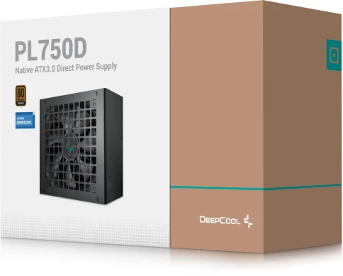 Блок питания Deepcool ATX 750W PL750D 80+ bronze (20+4pin) APFC 120mm fan 8xSATA RTL [PL750D] фото 9