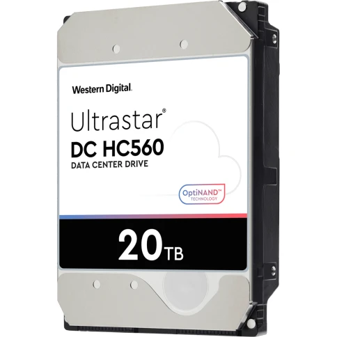 Жесткий диск/ HDD WD SATA 20Tb Ultrastar DC HC560 0F38785 7200 6Gb/s 512Mb 1 year warranty фото 1