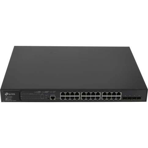 Коммутатор/ JetStream 28-port Gigabit L2+ Managed Switch with 24-port PoE+, PoE budget up to 384W, support SDN фото 2