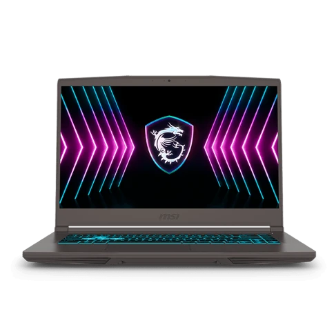 Ноутбук MSI Thin 15 B2RVE-3450XRU Intel Core 5 210H/16Gb/SSD512Gb/RTX4050 6Gb (45W)/15.6"/IPS/FHD/1920x1080/144Hz/NoOS/Cosmos Gray/1.86kg (9S7-16R831-3450) фото 1