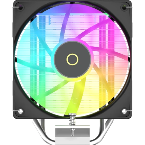 Кулер для процессора/ CPU Cooler Ocypus Delta A40 SE BK ARGB (190W, 4-pin PWM, 147mm, Al/Cu, 4x6mm, ARGB, 1x120mm, 60CFM, 31dBA, 1800RPM, S: 1851/1700/1200/115X, AM5/AM4, black) фото 3