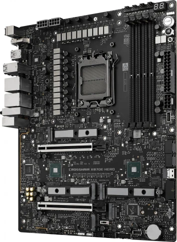Материнская плата ASUS ROG CROSSHAIR X870E HERO SocketAM5 AMD X870 4xDDR5 ATX AC`97 8ch(7.1) 5Gigabit + 2.5Gigabit Ethernet RAID+HDMI [ROG CROSSHAIR X870E HERO] фото 10