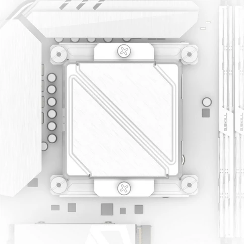 Вентилятор для процессора ID-Cooling DASHFLOW 360 BASIC WHITE 350W all Intel/AMD фото 5