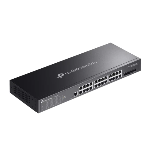Коммутатор/ TP-Link JetStream™ 24-port Pure-Gigabit L2+ Managed Switch, 24 10/100/1000Mbps RJ45, 4*10G SFP+ Slots фото 5
