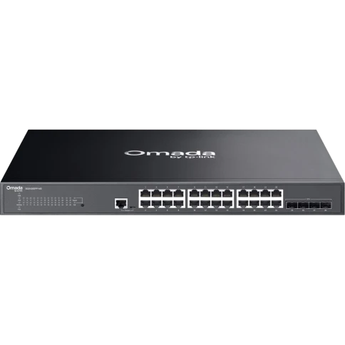 Коммутатор/ JetStream™ 24-Port 2.5GBASE-T and 4-Port 10GE SFP+ L2+ Managed Switch with 16-Port PoE+ & 8-Port PoE++ фото 1