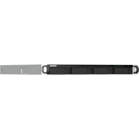 Сетевое хранилище без дисков/ SMB QNAP TS-464U-RP-8G NAS 4 HDD trays, rackmount 1U, 2 PSU. 4-core Intel Celeron N5105/N5095 2.0-2.9 GHz, 8 GB RAM MAX, 2x2.5 Gigabit Ethernet, 4xUSB, 1xHDMI . PCIe Gen 3 x2 , W/o rail kit RAIL-B02 фото 2
