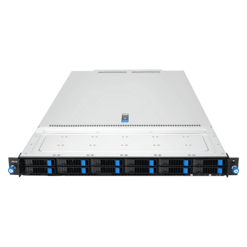 Серверная платформа/ ASUS RS700A-E13-RS12U, 1U, 2 x  SP5 LGA6096 400W, 24x DDR5 6400, 12x 2.5'' NVMe hsb, 2x PCIex16+ 2x OCP3.0 x16, no LAN, 1+1 2000W фото 2