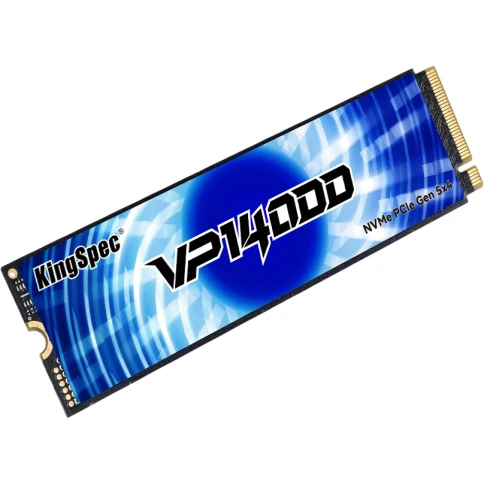 Твердотельный накопитель/ Kingspec SSD VP14000 2280, 4096GB, M.2(22x80mm), NVMe, PCIe 5.0 x4, 3D TLC, R/W 14000/13000MB/s, IOPs 1 145 000/1 087 000, TBW 2400, DWPD 0.5 (3 года) фото 4