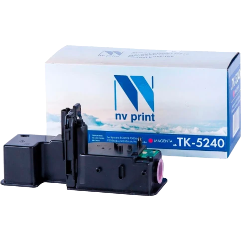 -/ Тонер-картридж NVP NV-TK-5240 Magenta для Kyocera Ecosys P5026cdn/P5026cdw/M5526cdn/M5526cdw (3000k) фото 1