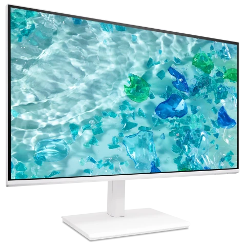 Монитор/ ACER Vero B277Gwmiprx 27'', ZeroFrame, White, PCR 85% + OBP 5%, 16:9, IPS, 1920x1080, 4 (GTG)ms, 250cd, 120Hz, 1xVGA + 1xHDMI(1.4) + 1xDP(1.2) + SPK + Audio in/Out, Speakers 2Wx2, sync: FreeSync, hadj 165, Vesa:100x100 фото 3