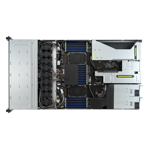 Серверная платформа/ ASUS RS700-E11-RS12U, 1U, 2x Socket-E LGA4677, 32x DDR5 4800*/5600*, 12x2.5'' NVMe/SATA*/SAS* hsb (*-RAID/HBA need), 2x M.2 PCIe 2260/2280, 2 x PCIe Gen5  + 1 x int RAID slot + 1x OCP3.0, 2 x 10G(Intel X710-AT2) RJ45 LAN, 1+ фото 7