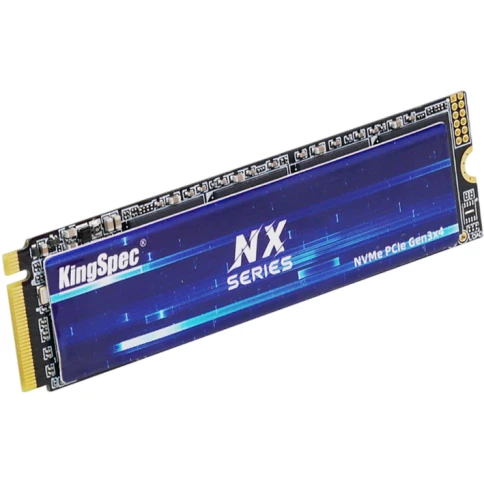 Твердотельный накопитель/ Kingspec SSD NX-4096 2280, 4096GB, M.2(22x80mm), NVMe, PCIe 3.0 x4, 3D QLC, R/W 3600/3200MB/s, IOPs 380 000/320 000, TBW 1920, DWPD 0.4 (3 года) фото 4