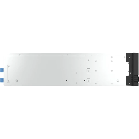 Сетевое хранилище без дисков/ ENTERPRISE QNAP TS-h1677AXU-RP-R7-32G QuTS hero NAS RAID, 16x3.5 "/ 2.5" bays, 2 x M.2 2280 PCIe Gen 5 x2 slots, 2x2.5GbE RJ-45 ports, 2 10 GbE 10GBASE-T, 3U Rackmount, 2 power supplies. 8-core/16-thread AMD Ryzen 7 фото 8