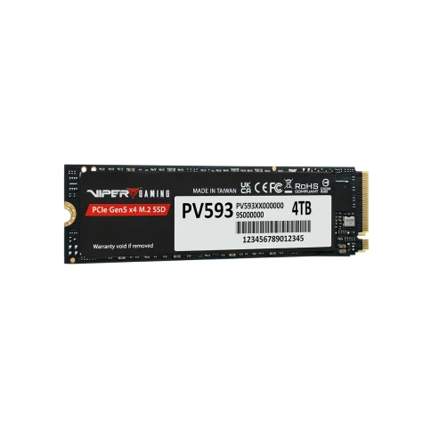 Твердотельный накопитель SSD Patriot PCIe 5.0 x4 4TB PV593P4TBM28H Viper VP593 M.2 2280 фото 2