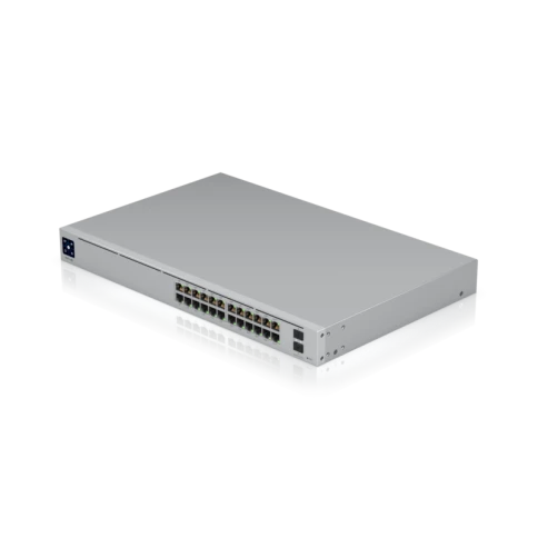 Коммутатор/ 24-port, Layer 3 switch capable of high-power PoE++ output.400W total PoE availability фото 1