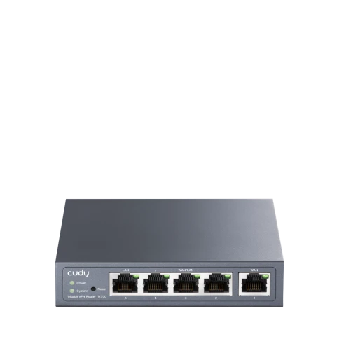 Маршрутизатор/ Gigabit Multi-WAN VPN Router, 1 GbE WAN,  1GbE LAN, 3 Configurable WAN/LAN,  Load balancing,  Link Backup, Zerotier/Wireguard/OpenVPN/IPSec/L2TP/PPTP VPN Server and Client, Zerotier,  IPv6, TR069/098/TR181/TR111, DNS over Cloudflare/Google/ фото 1
