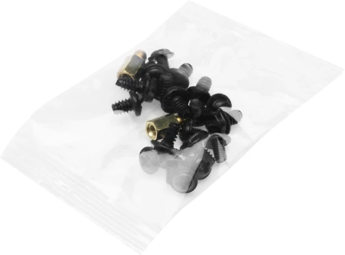 Корпус Accord ENTRY ACC-242B черный mATX 1x80mm 2xUSB2.0 audio [ACC-242B] фото 9