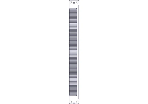Brush seal Systeme Electric, Excelente series, 1U, 2pcs, black фото 3