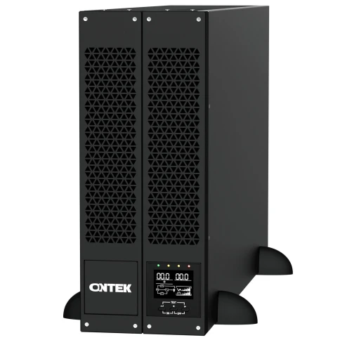 Источник бесперебойного питания/ ONTEK SM RT 6 (SB) PL, 6 кВА/6 кВт (PF=1) с внутренними аккумуляторными батареями, выходными клеммами и выходными розетками 6шт х С13, 2шт х С19, с выключателем сервисного байпаса и выходным выключателем, зарядное устройст фото 5
