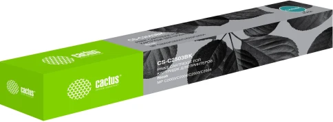 -/ Картридж лазерный Cactus CS-C2503BK 841925 черный (15000стр.) для Ricoh Aficio MP C2003SP/MP C2004AS фото 1