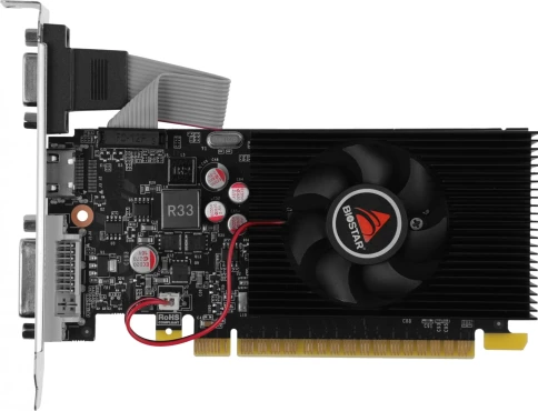 Видеокарта Biostar PCI-E GT730-2GB D3 LP (GF108) NVIDIA GeForce GT 730 2Gb 128bit GDDR3 700/1333 DVIx1 HDMIx1 CRTx1 HDCP Ret low profile [VN7313THX1] фото 2